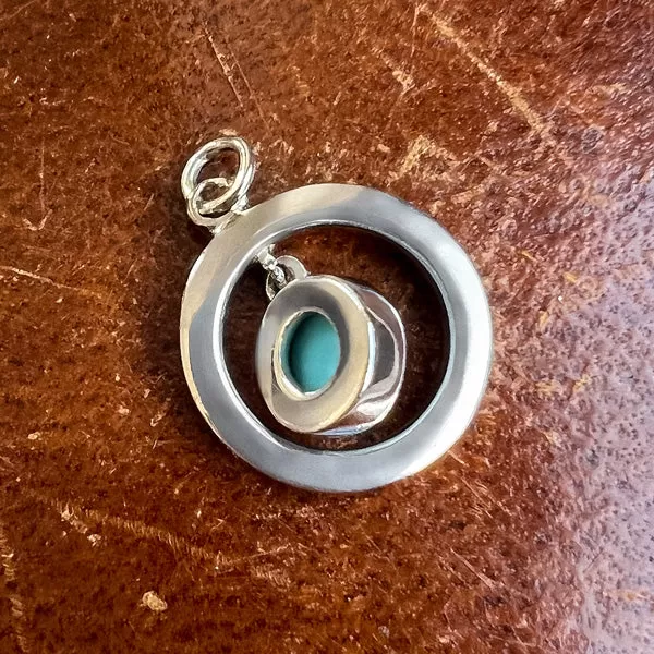 Diamond Evil Eye Pendant