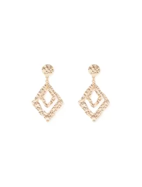 Diamond Textured Earrings