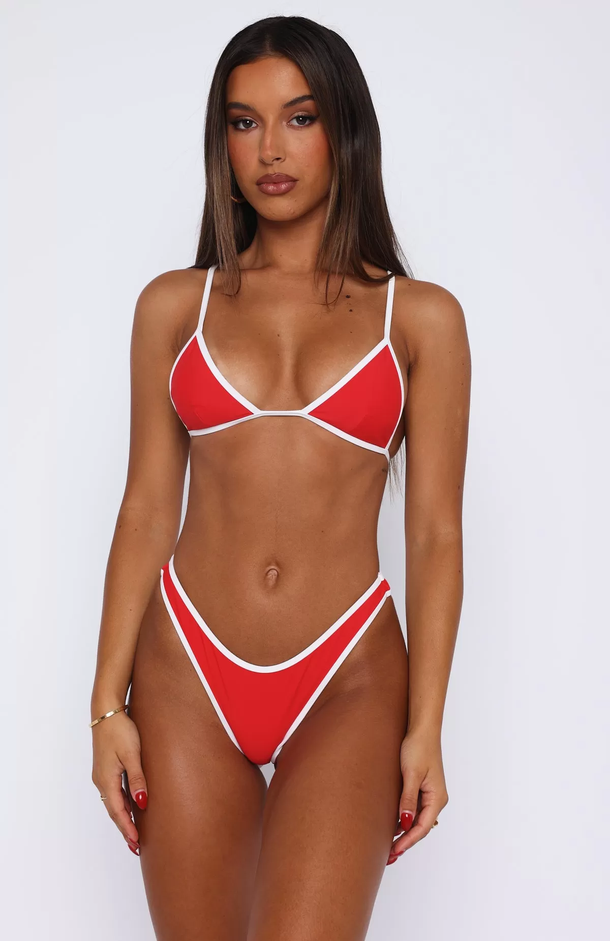 Double Bay Bottoms Red/White