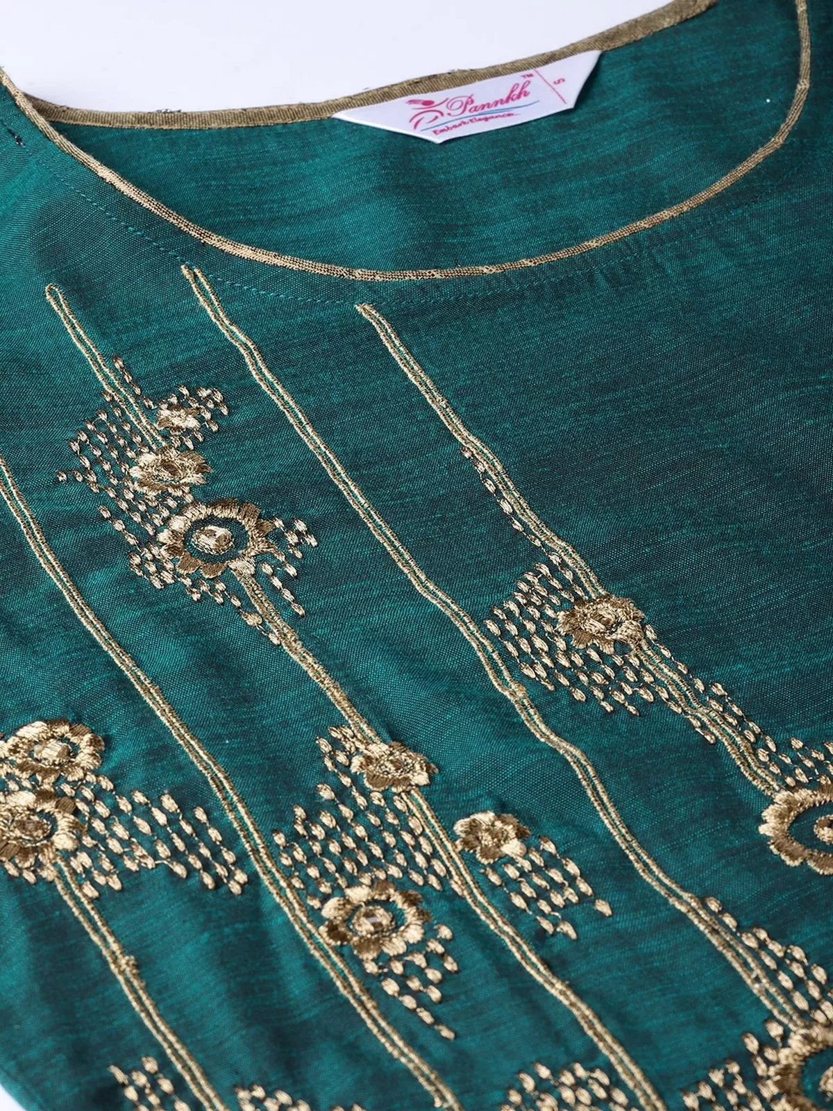 Embroidered Straight Kurta