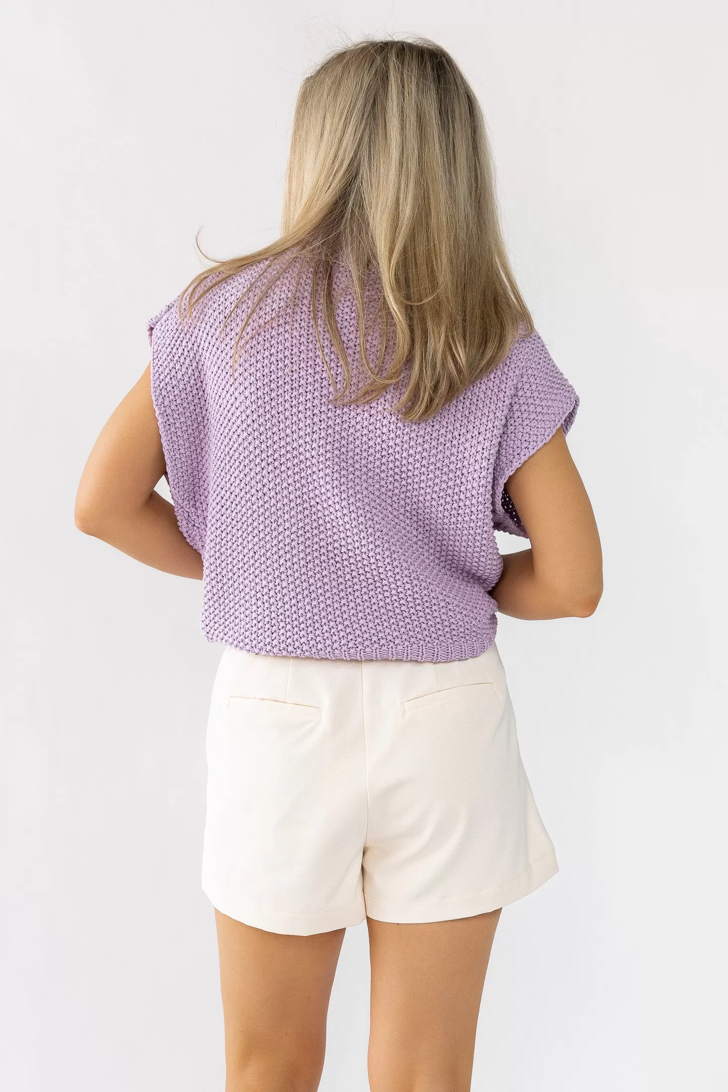 Falling For You Lilac Sweater - Final Sale