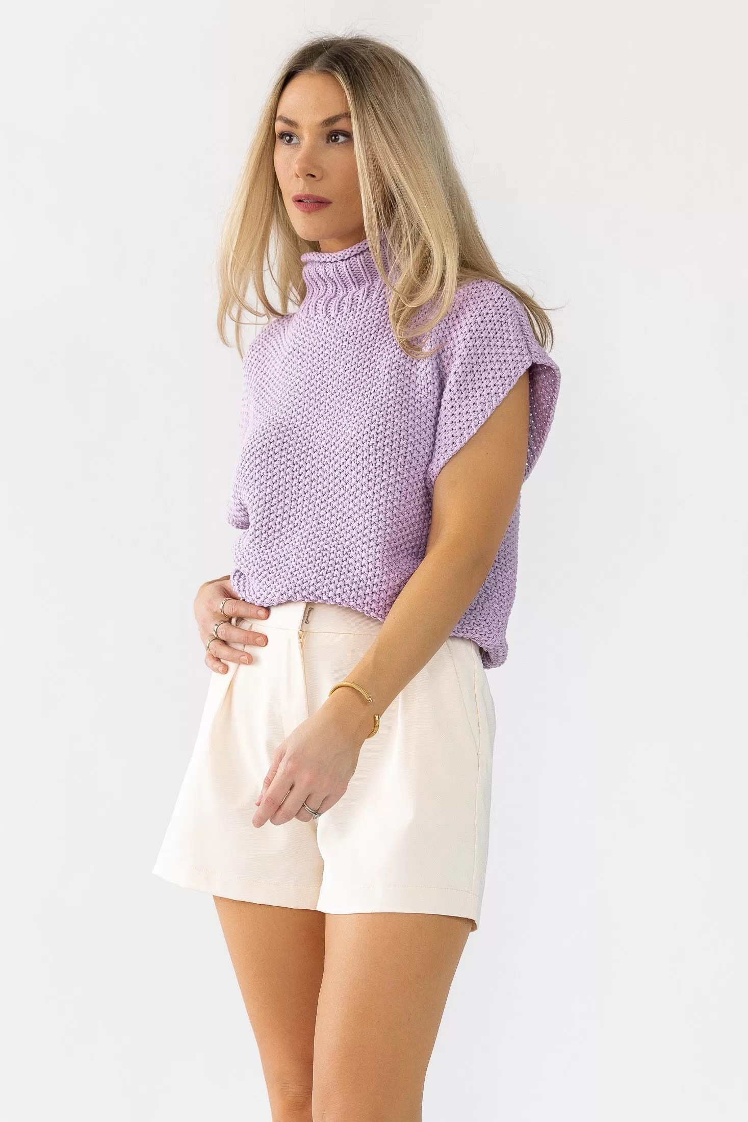 Falling For You Lilac Sweater - Final Sale