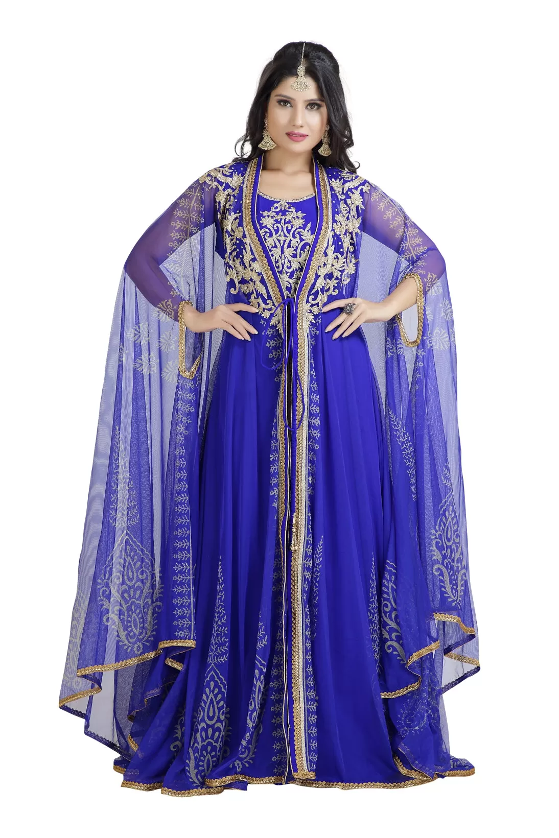 Farasha Dress Butterfly Wings Kaftan