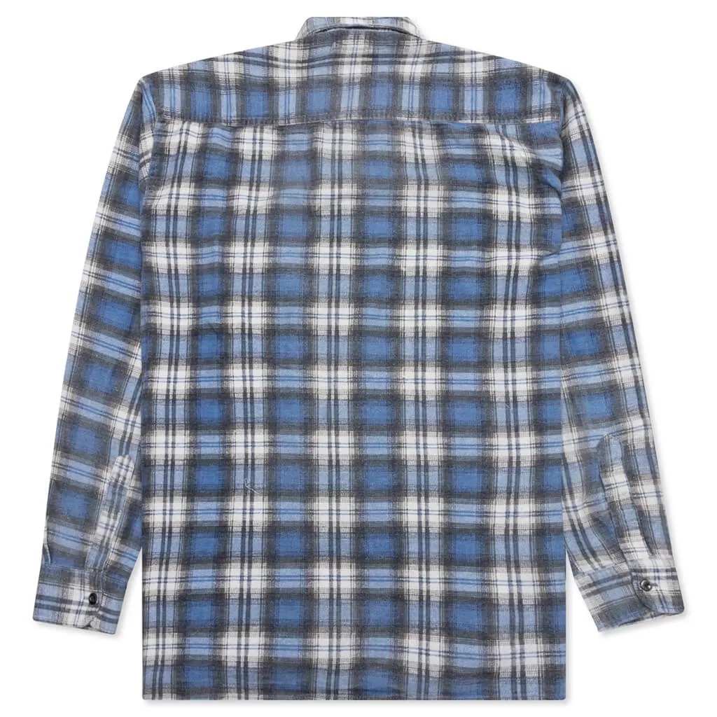 Flannel Shirt Ribbon Reflection Shirt - Assorted