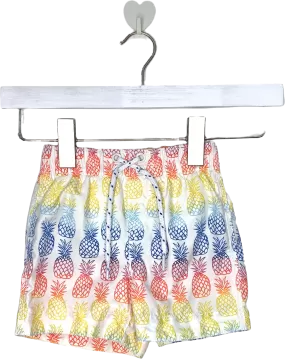 GAP Multicoloured Pineapple Print Swim Shorts 12-18 Months