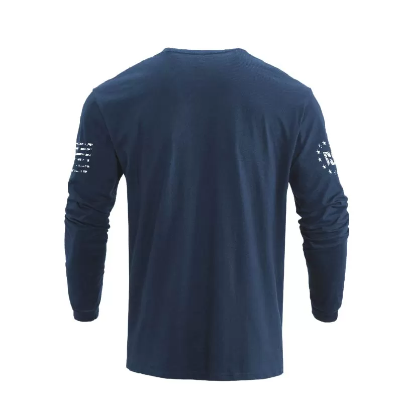 GFC USA FLAG GRAPHIC LONG SLEEVE T-SHIRT