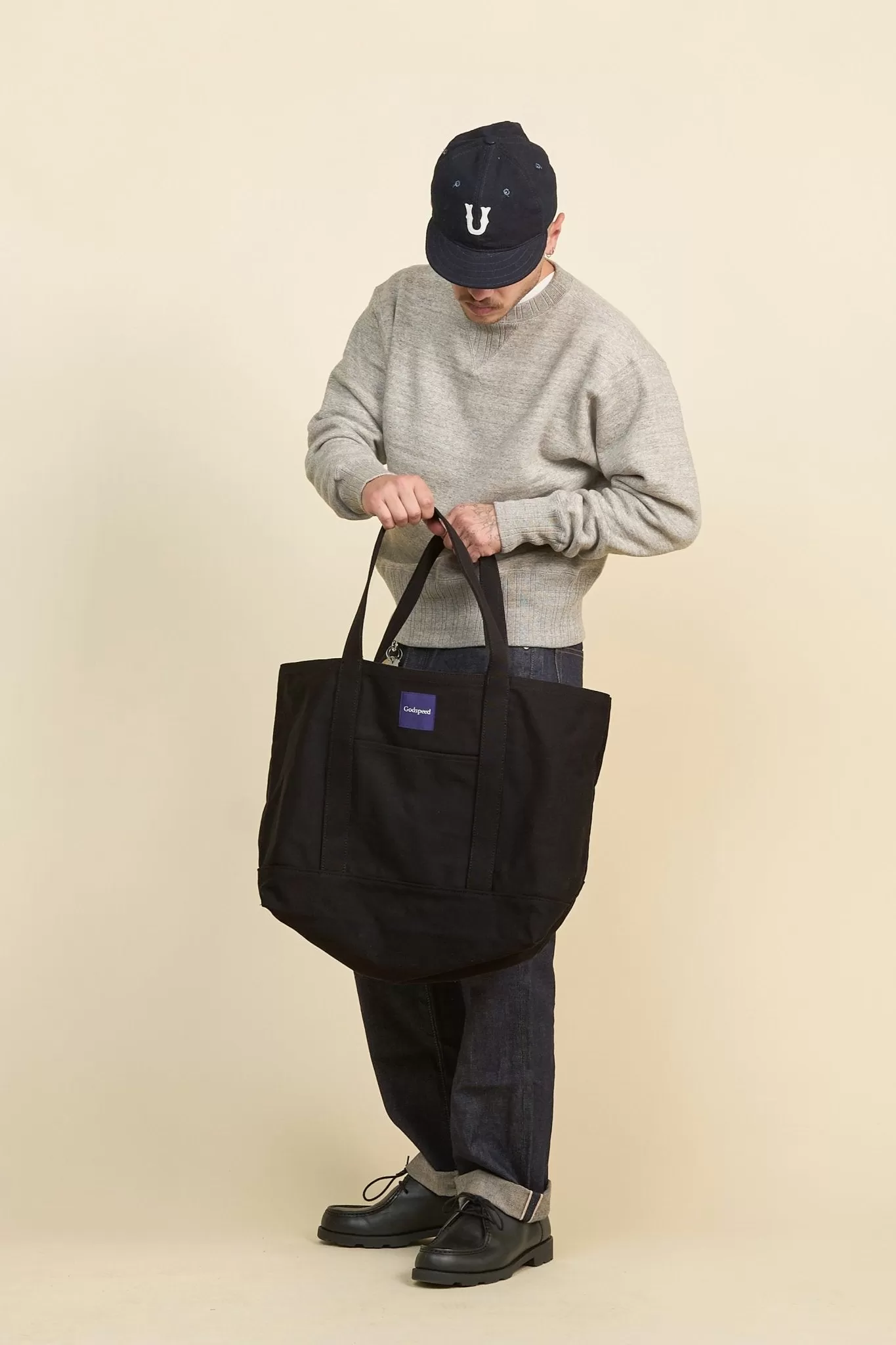 Godspeed Heavyweight Utility Tote Bag - Black