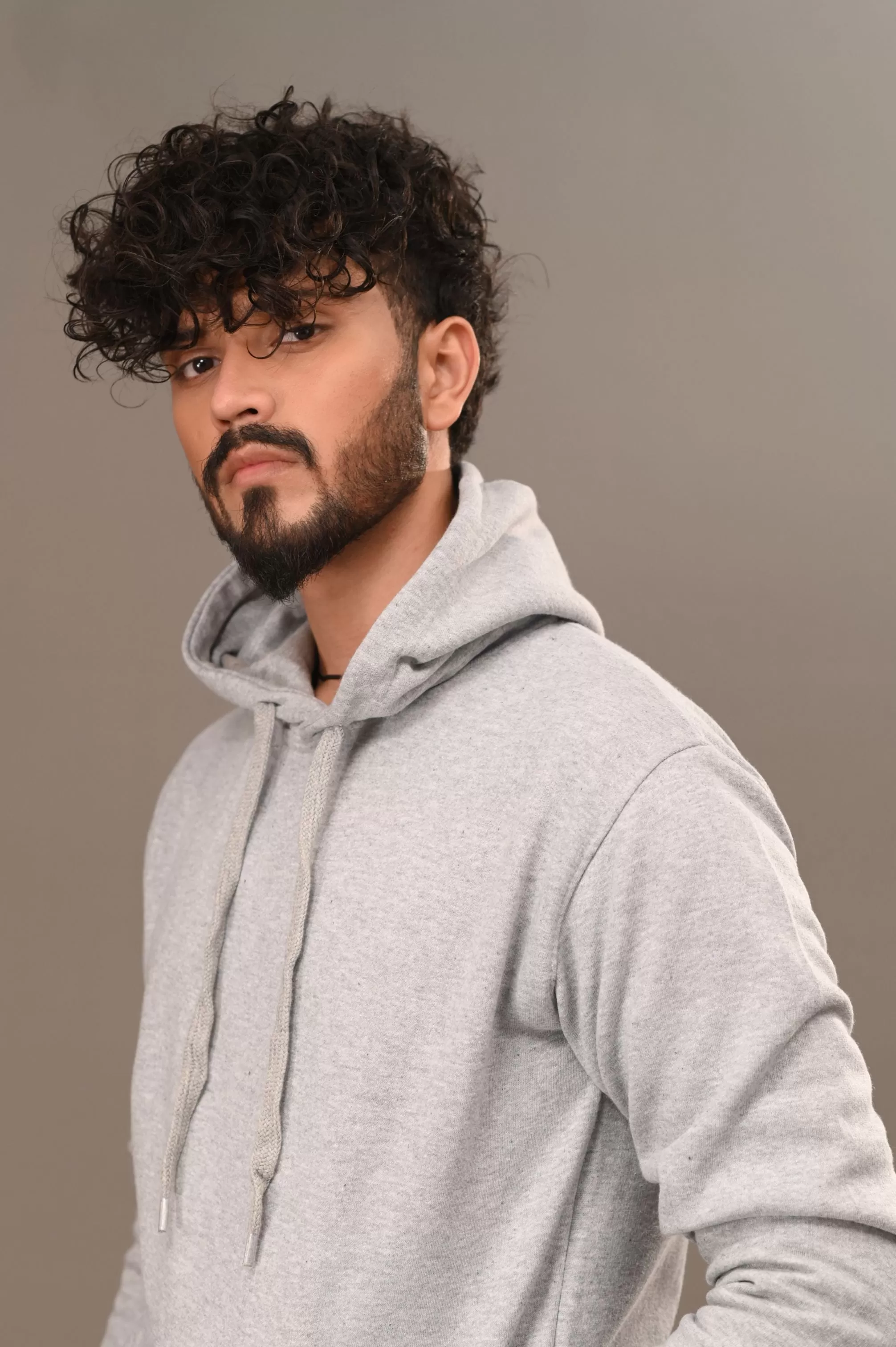 Heather Gray Basic Hoodie