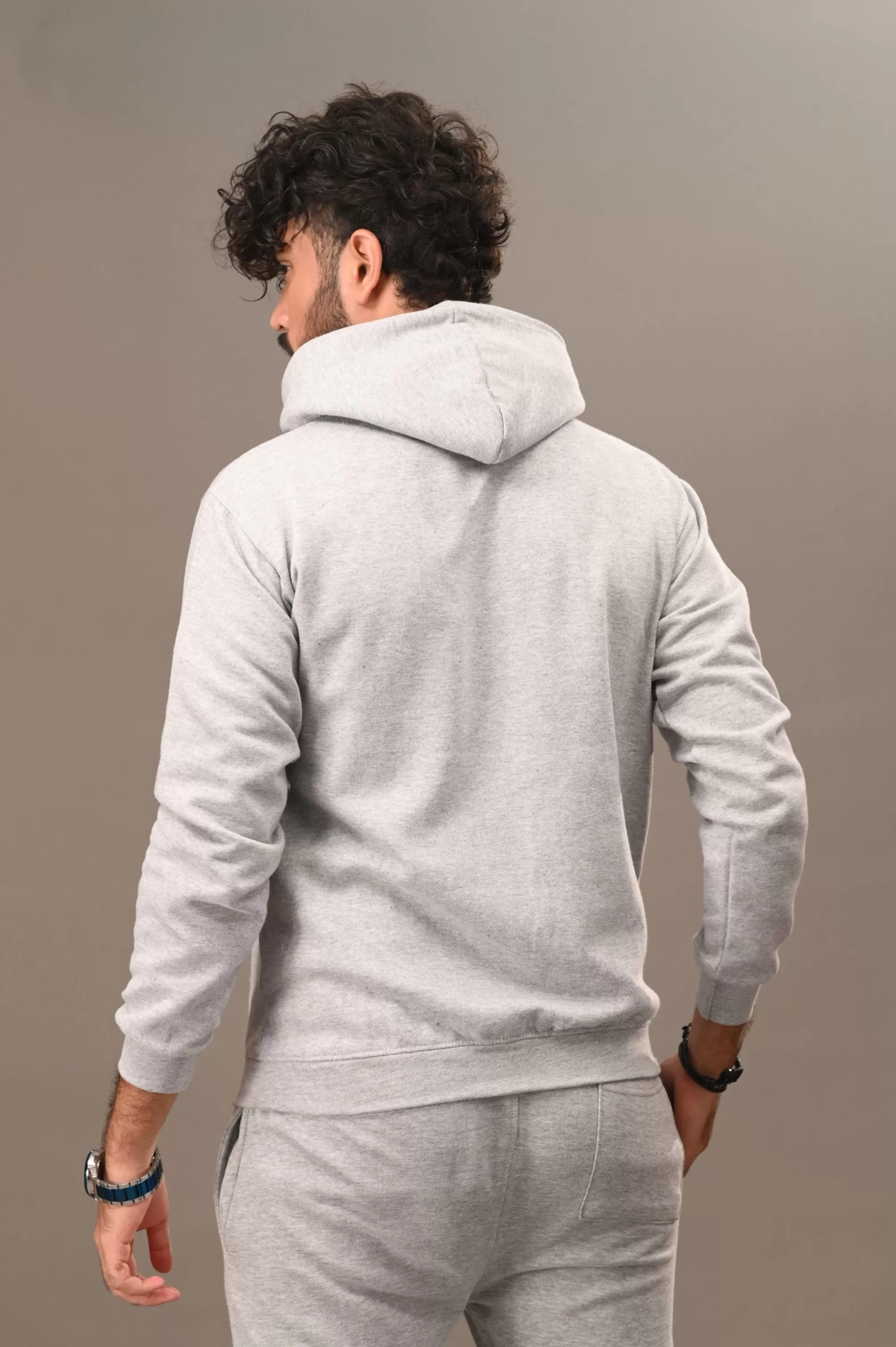 Heather Gray Basic Hoodie