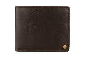 Hidesign Angle Stitch Leather Multi-Compartment Leather Wallet