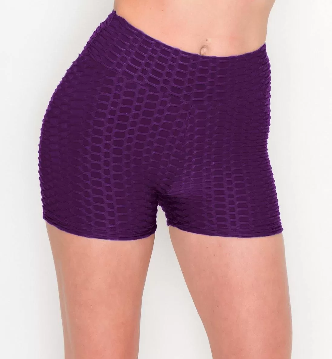 Honeycomb Scrunch Booty Shorts