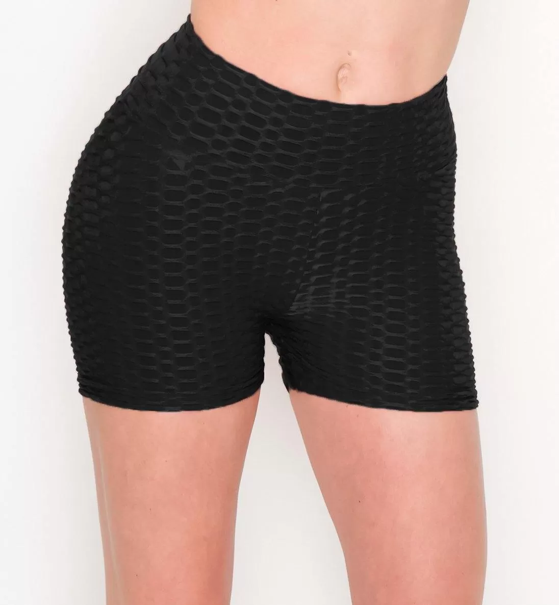 Honeycomb Scrunch Booty Shorts