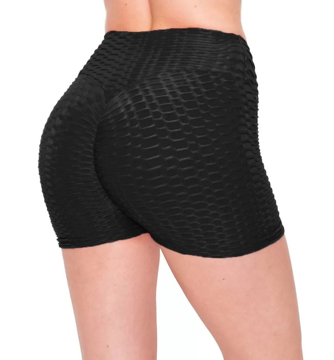 Honeycomb Scrunch Booty Shorts