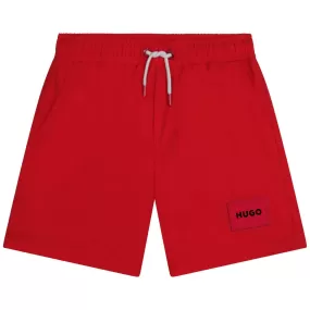 HUGO Red Swim Shorts_G20109-990