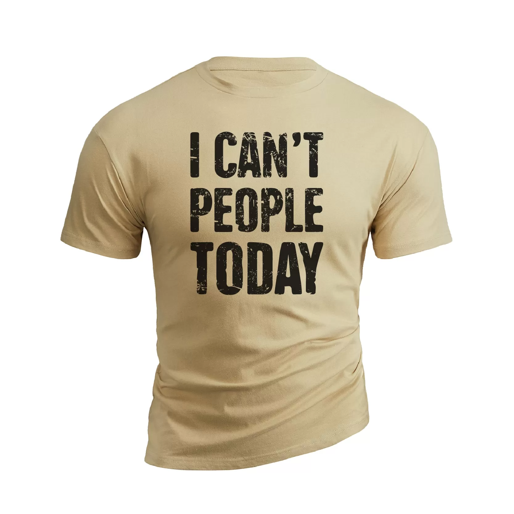 I CAN'T PEOPLE TODAY GRAPHIC TEE