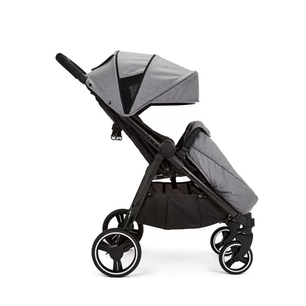 Ickle Bubba Venus Max Double Stroller Black / Space Grey / Black