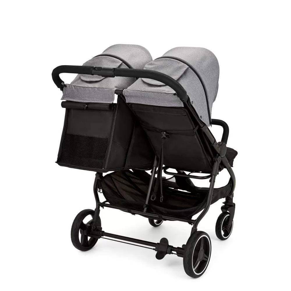 Ickle Bubba Venus Max Double Stroller Black / Space Grey / Black