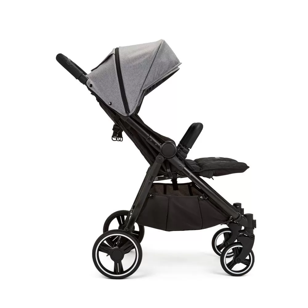 Ickle Bubba Venus Max Double Stroller Black / Space Grey / Black