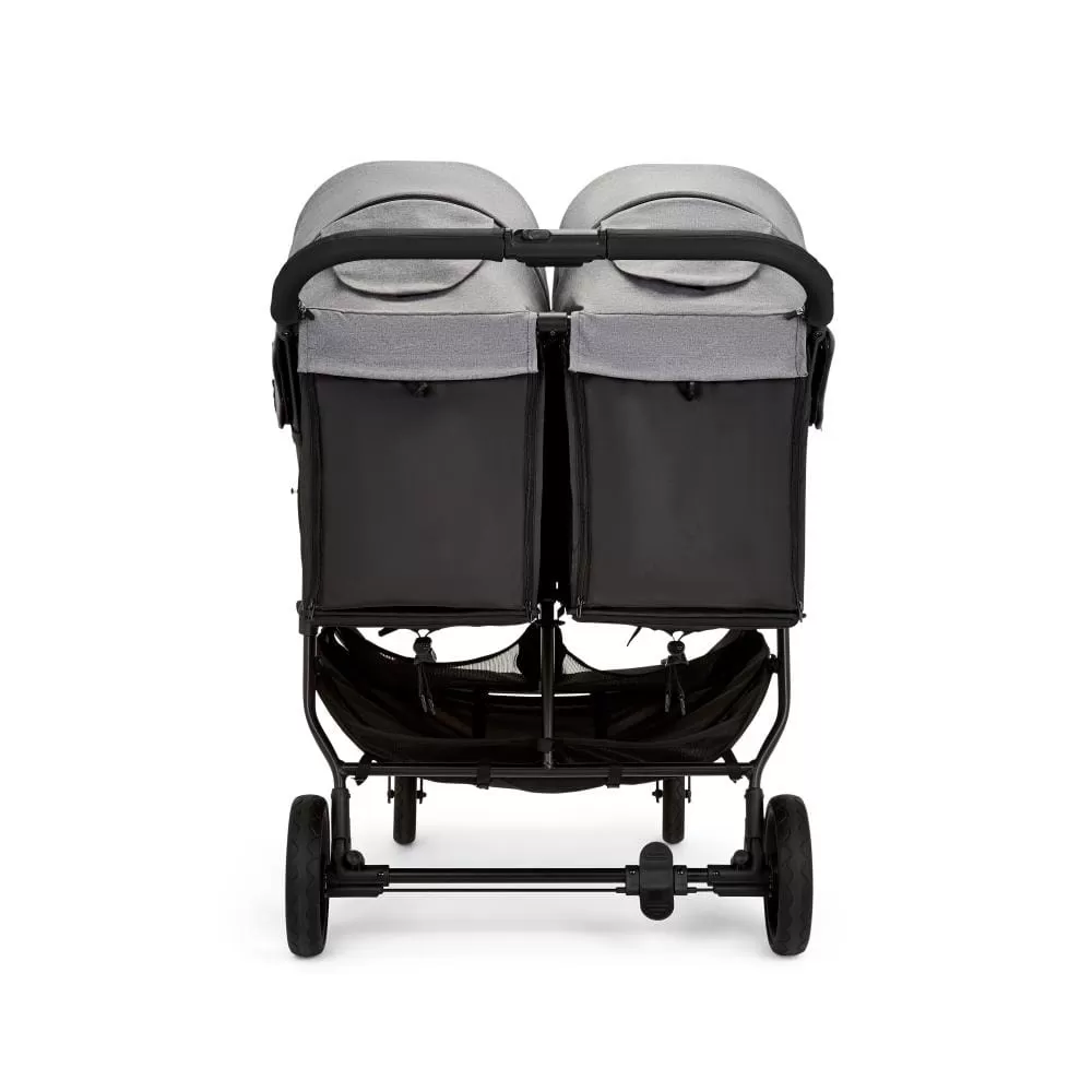 Ickle Bubba Venus Max Double Stroller Black / Space Grey / Black