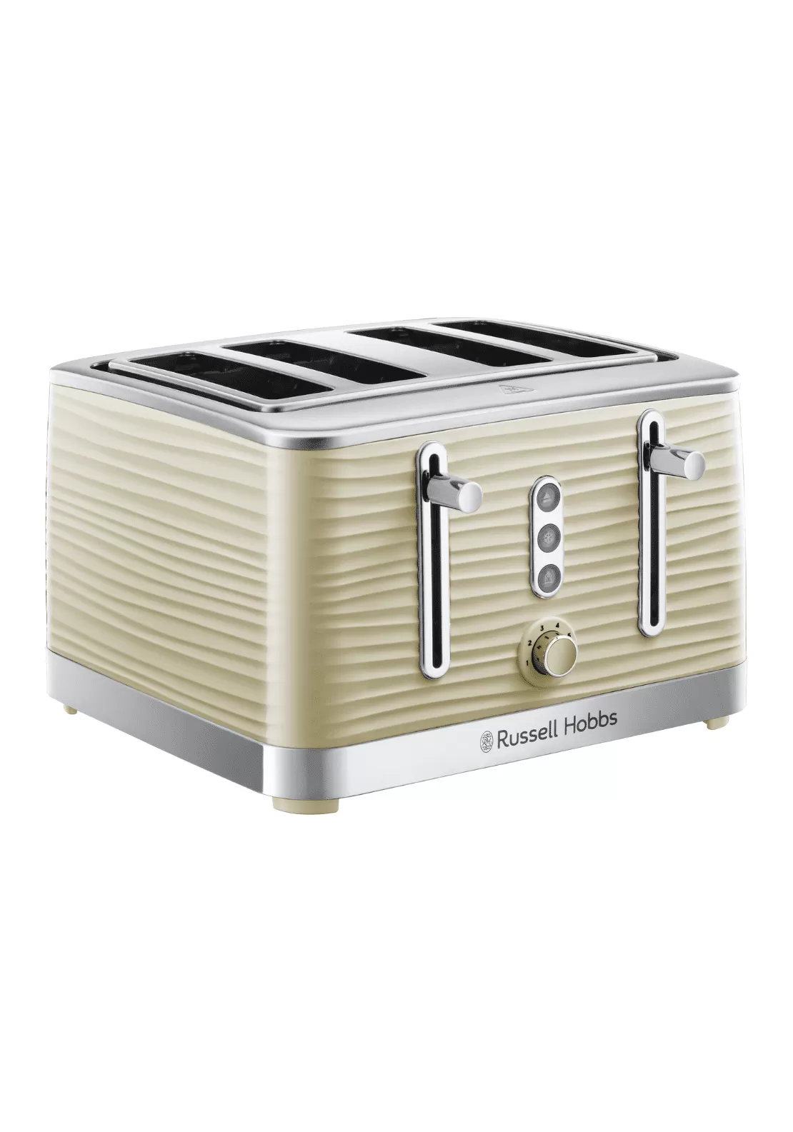 Inspire 4 Slice Toaster - Cream