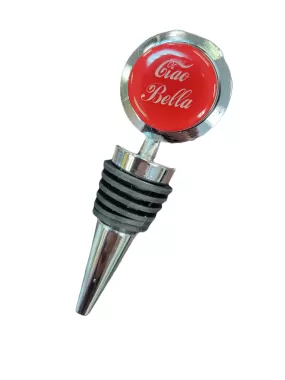 Italian Ciao Bella Wine Bottle Stopper