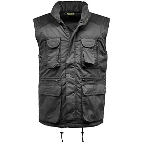 Kerosene Quilted Lined Mullti Pocket Bodywarmer