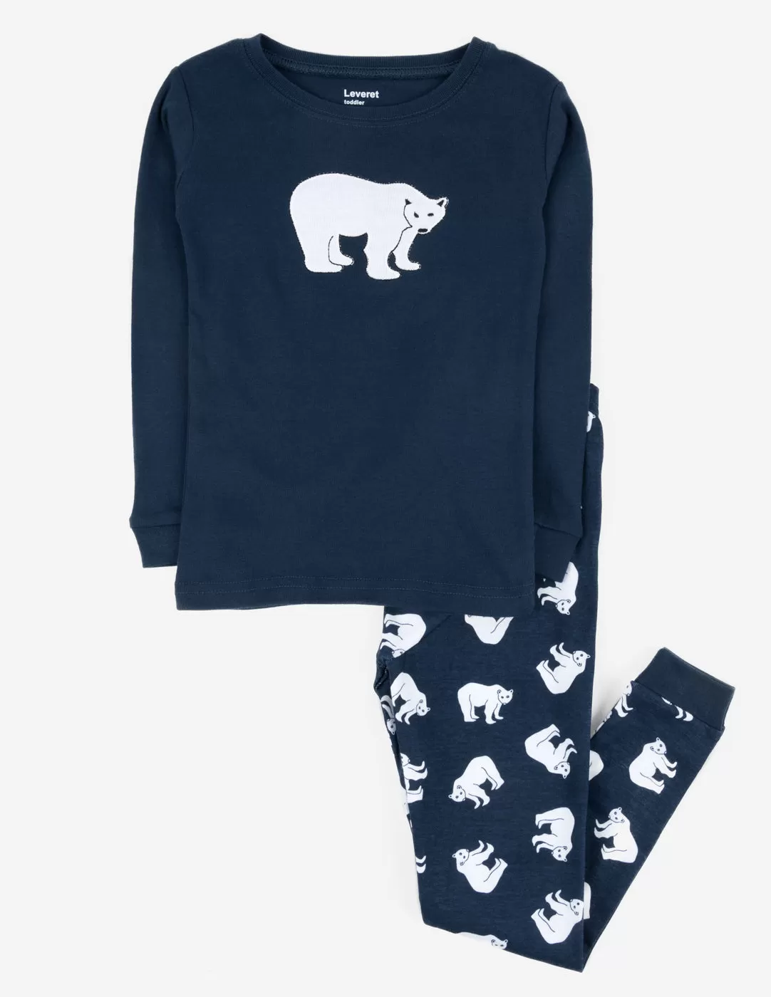 Kid's Cotton Polar Bear Pajamas