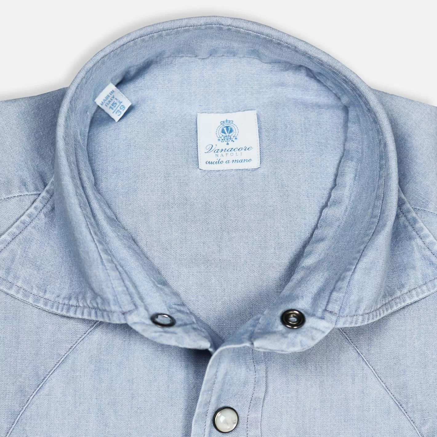 Light Blue Chambray Rodeo Shirt