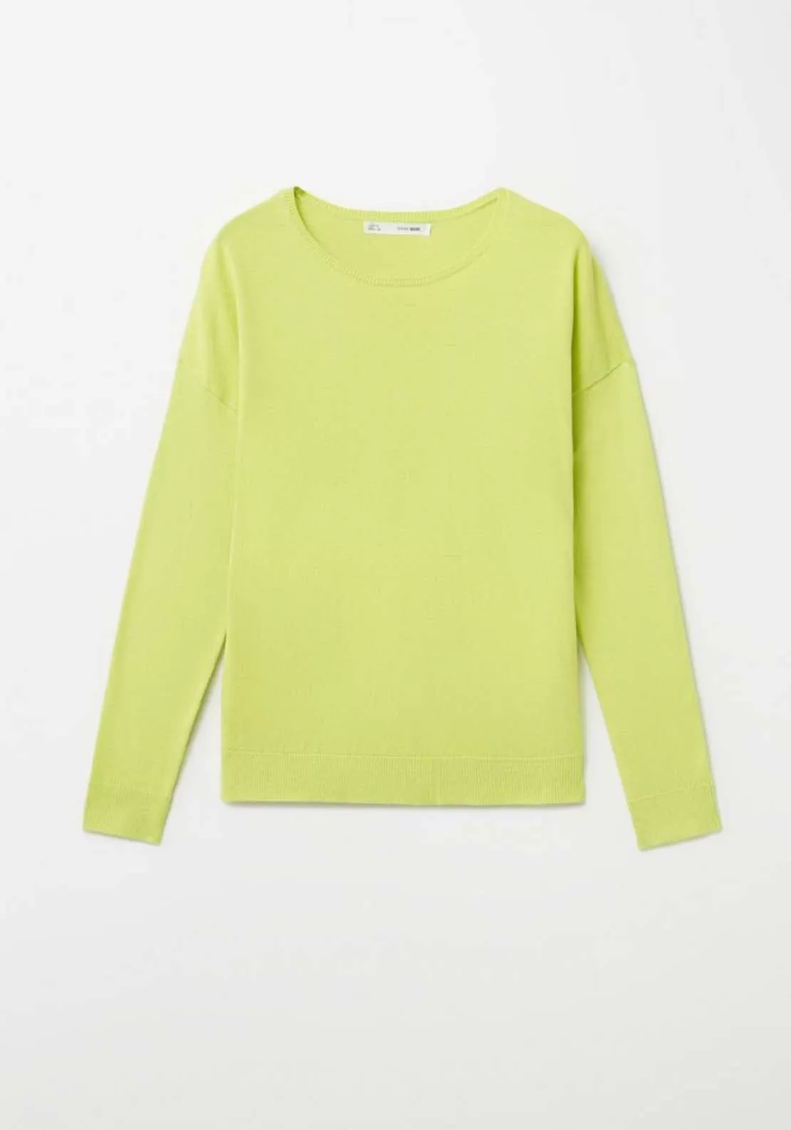 Long Sleeve Basic Jumper - Green