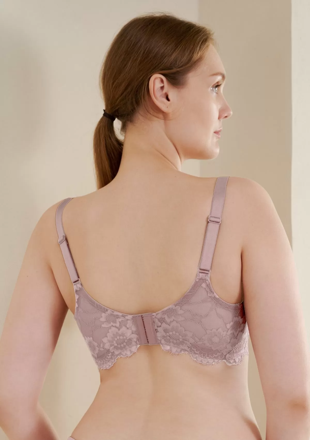 Lovelush Flower Trim Padded Underwire Bra Bundle