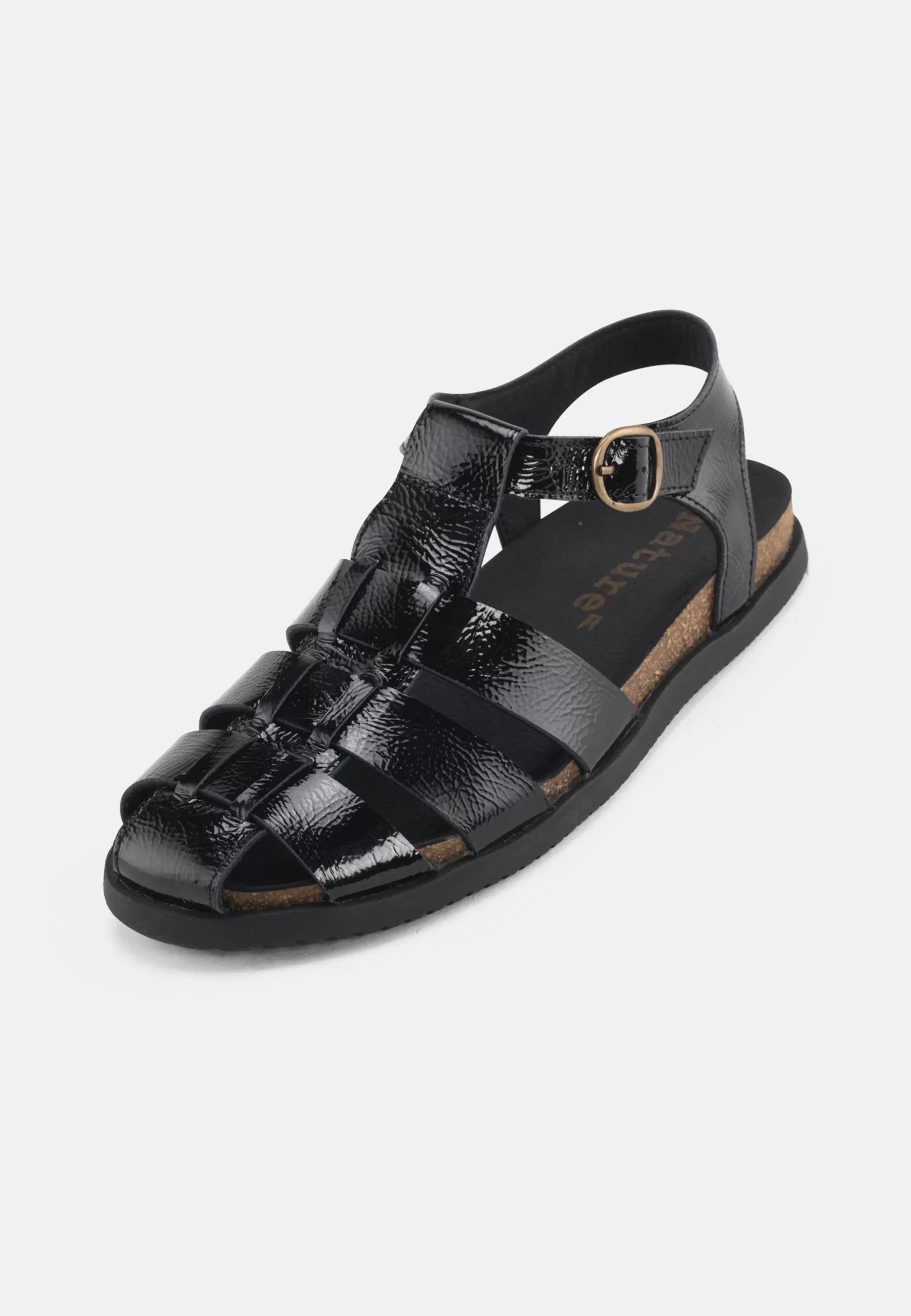 Malene Sandal Leather - Black