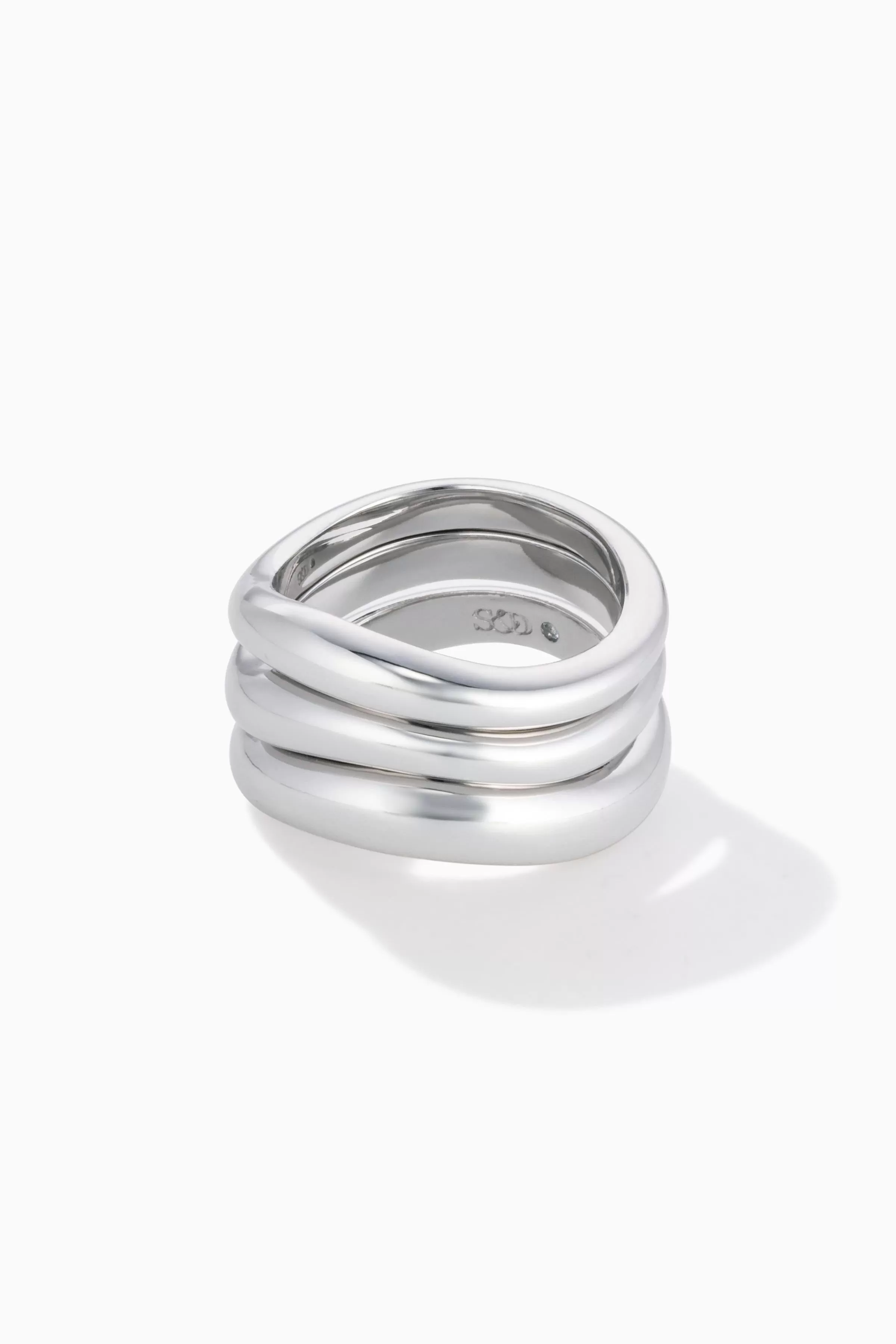 Margo Sculpted Ring Set of 3