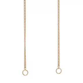 Marla Aaron 14k Yellow Gold Not So Heavy Curb Chain