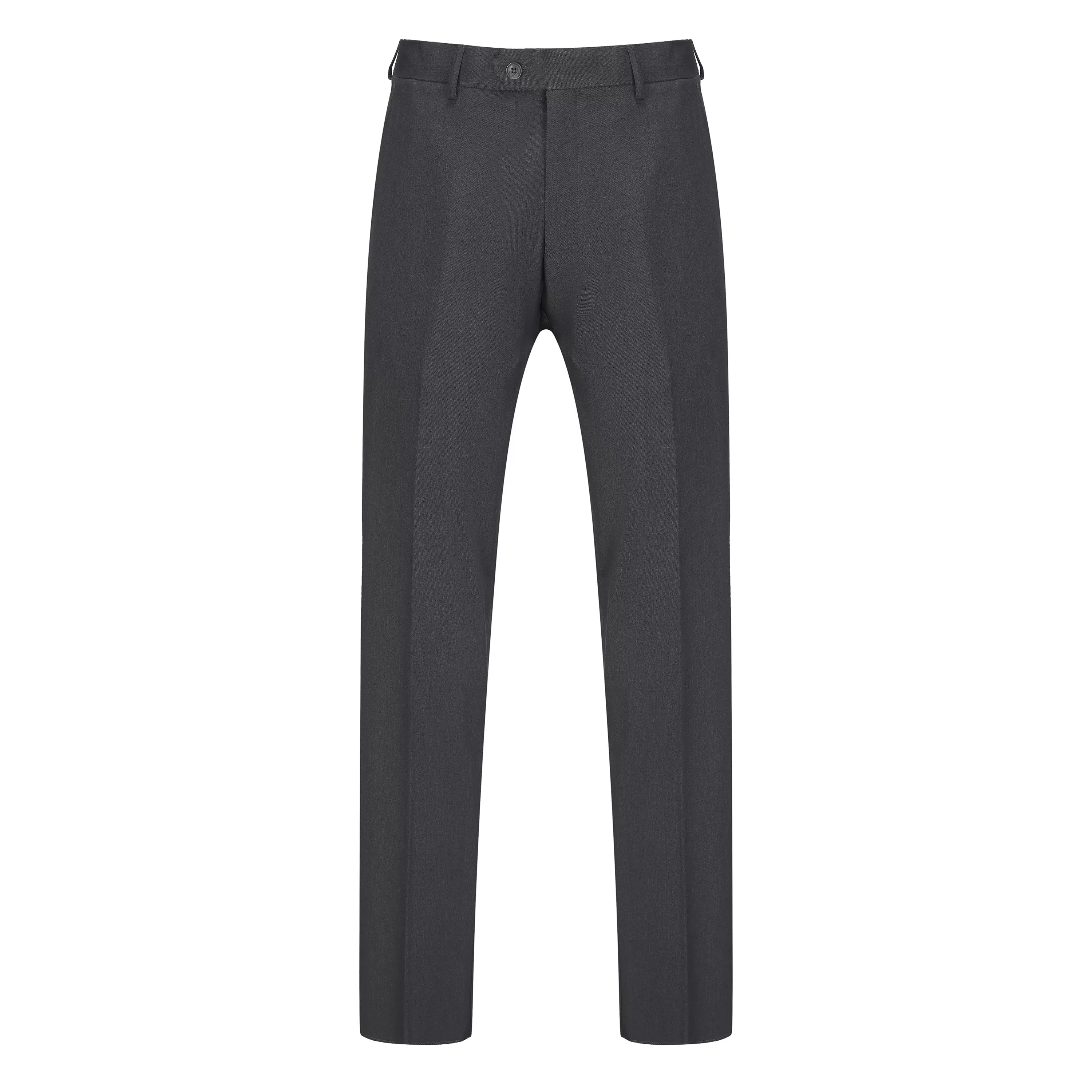 Men's 3-Piece Classic Fit Performance Stretch Suit (Black, Charcoal, Grey)