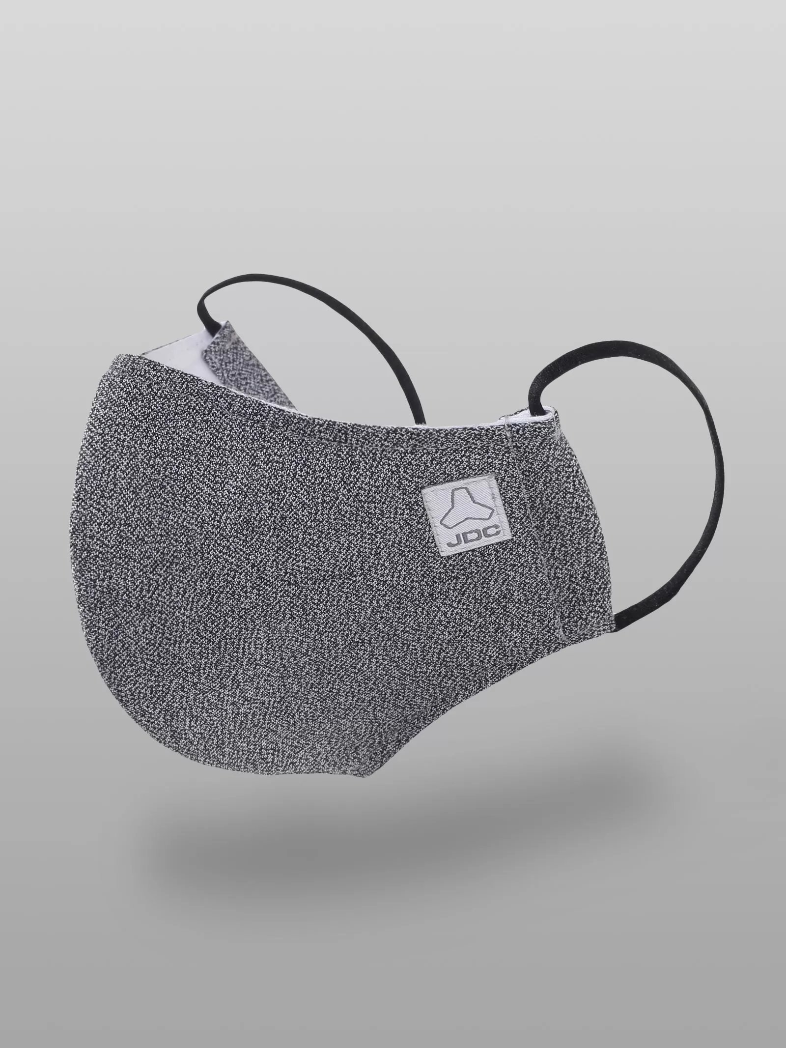 MEN'S BLACK & GREY SOLID COMBO ODOURLESS MASK