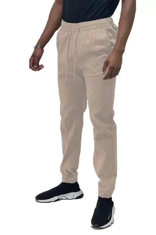 Men's Cargo Jogger Elastic Ankle Cuff