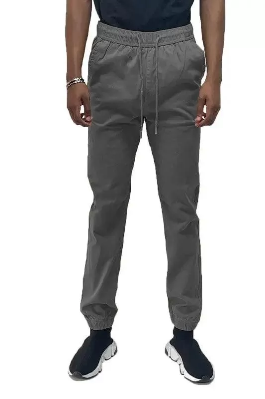 Men's Cargo Jogger Elastic Ankle Cuff