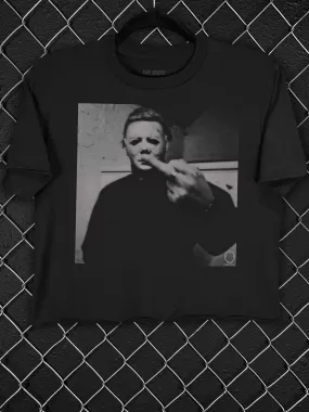 MICHAEL MYERS CROP TOP