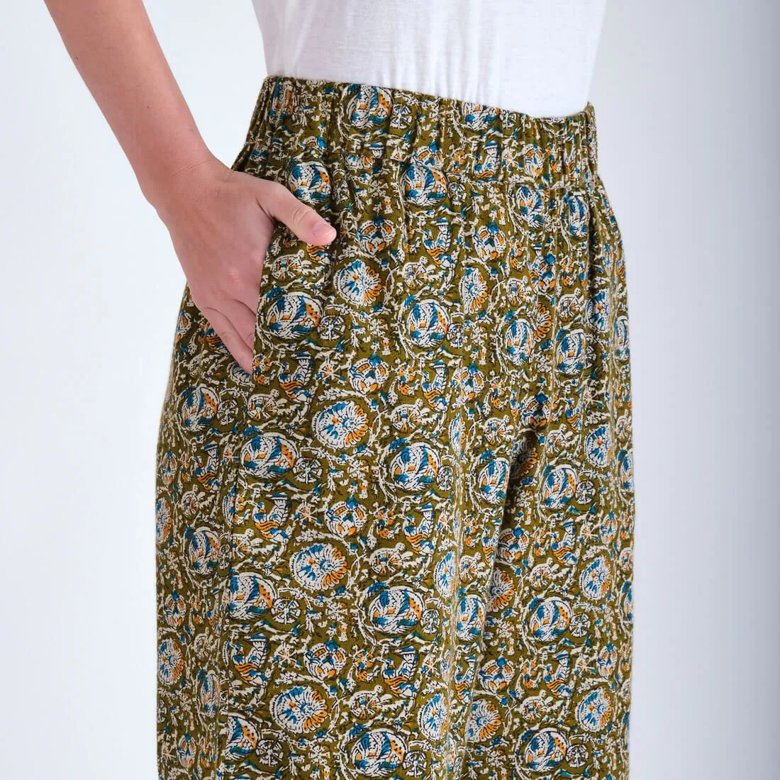 Mila Paisley Print Culottes