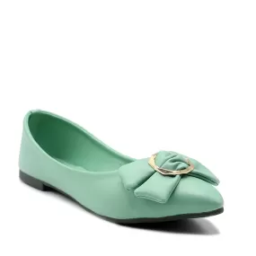 Mint Green Casual Pumps 090850