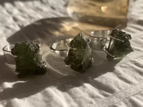 Moldavite Sanaa Ring - Mix