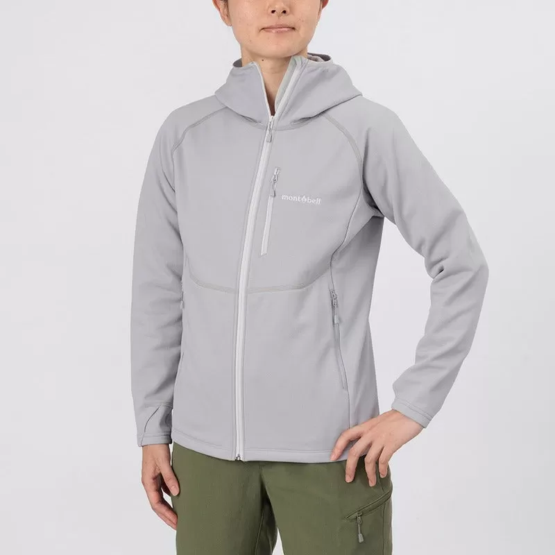 Montbell Jacket Women's Trail Action Hooded Jacket - CLIMAPLUS Navy