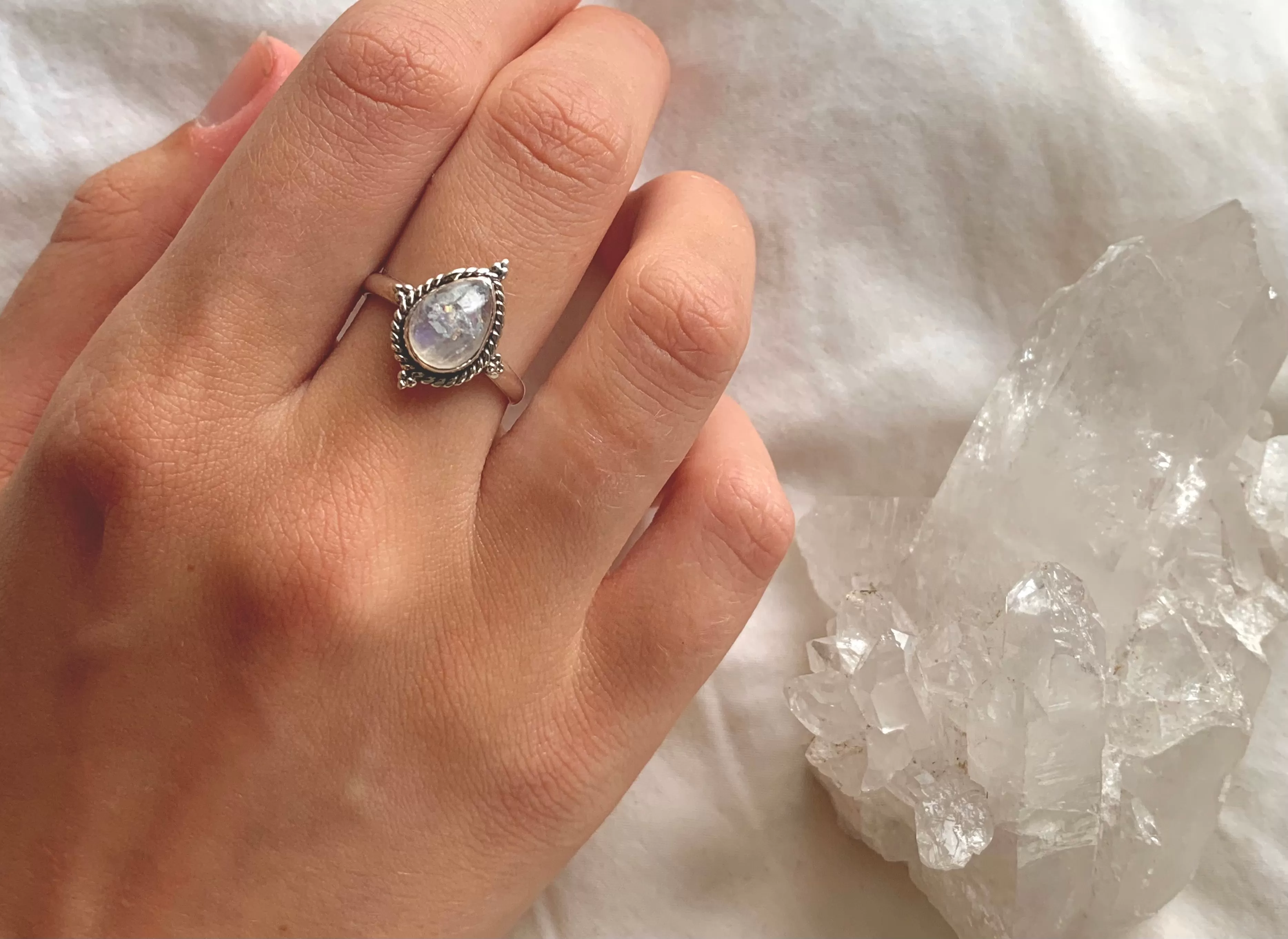 Moonstone Tiana Ring