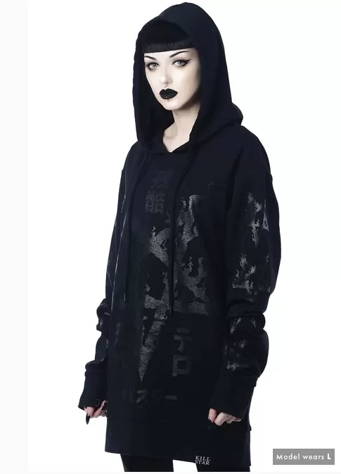 Night Terror Oversized Hoodie