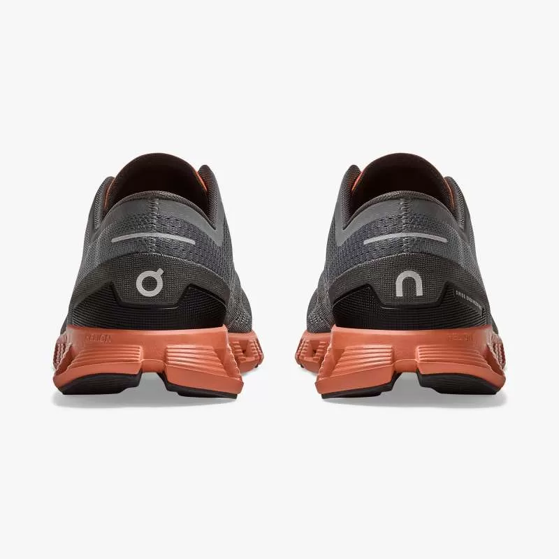 'On Running' Men's Cloud X - Rust / Rock