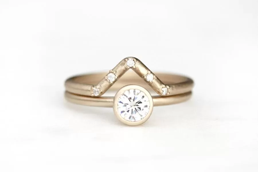 Peak Diamond Ring