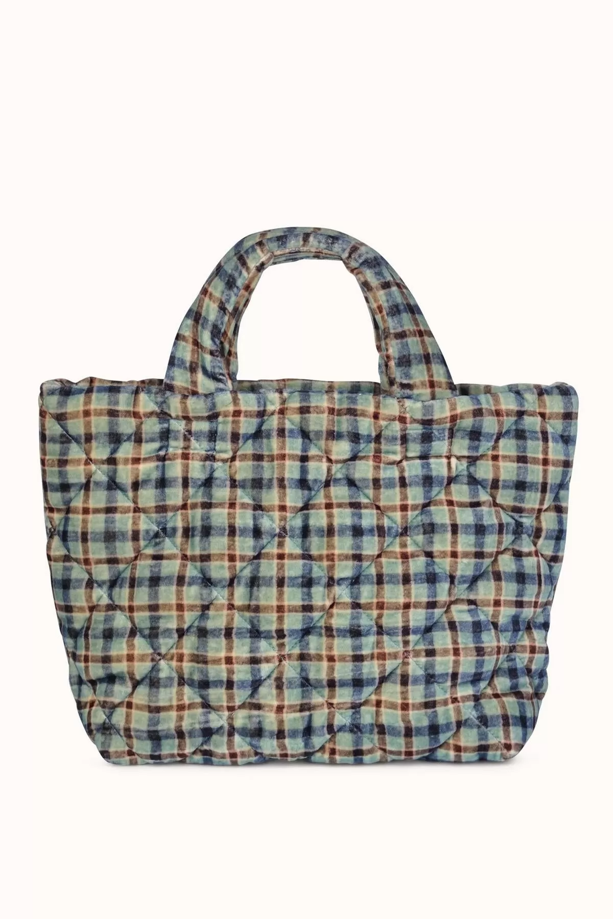 PLAID QUILTED TOTE BY EPICE