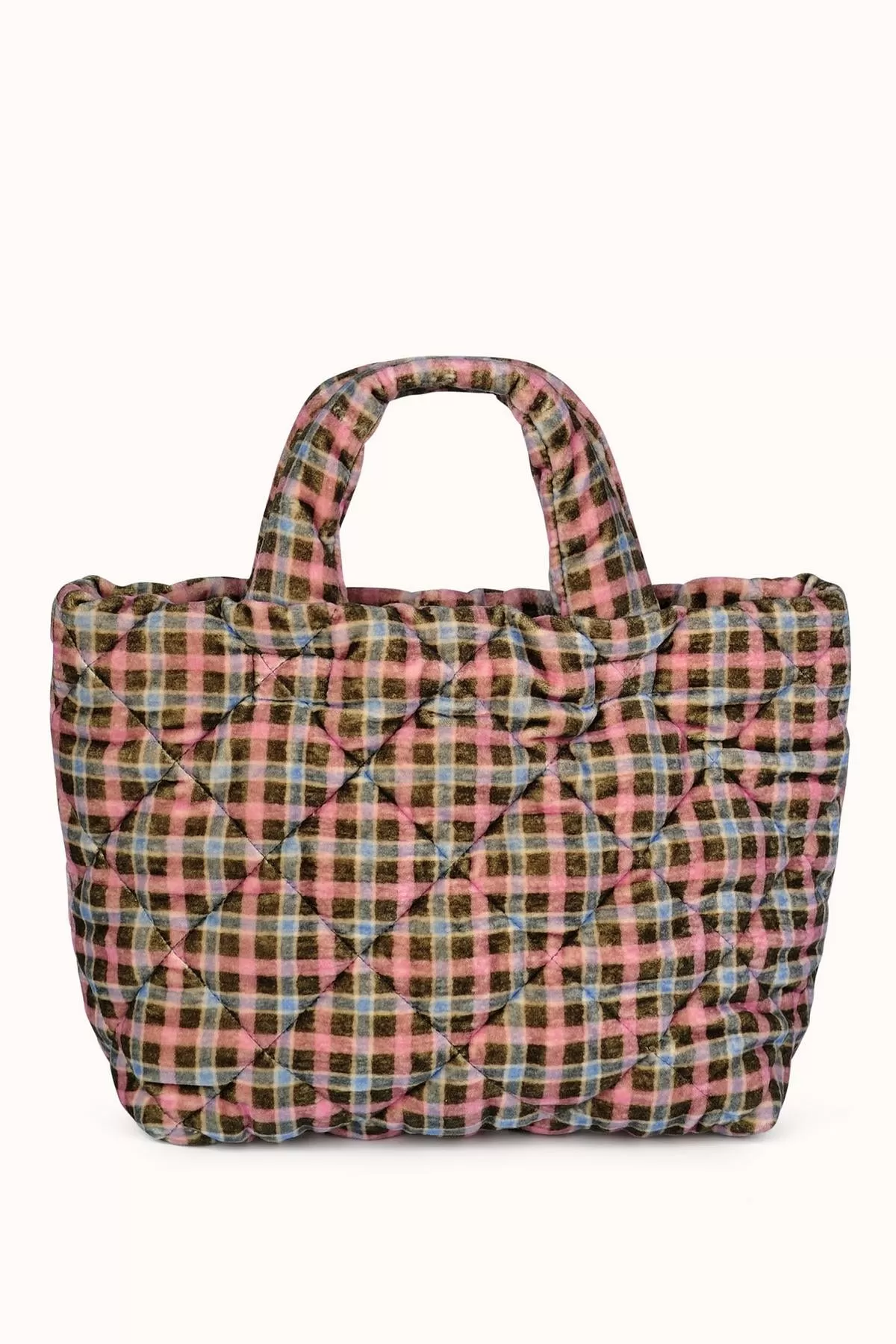 PLAID QUILTED TOTE BY EPICE