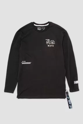 Polo M/L Basic Style Cult OV Negro