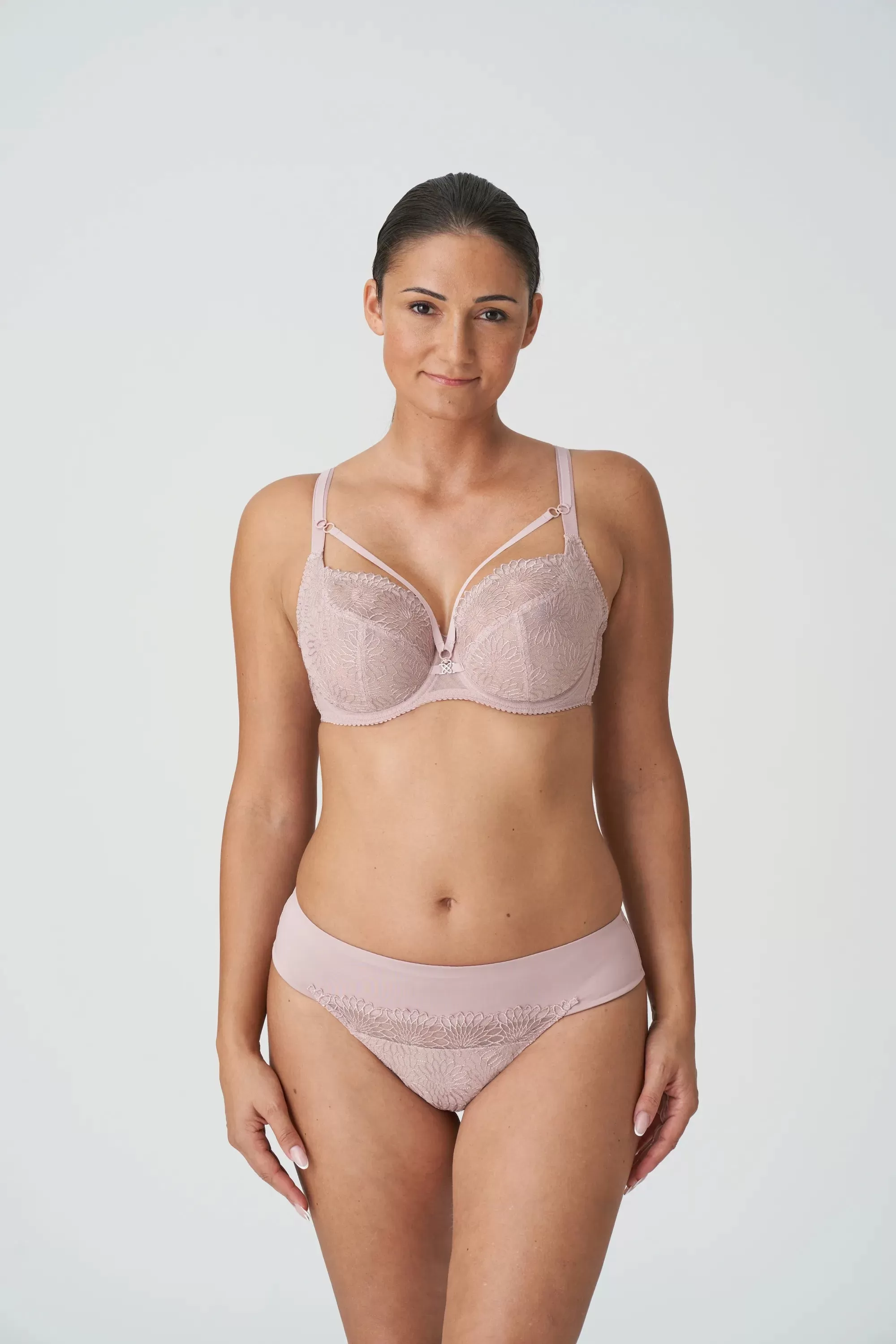 Prima Donna Tulip Seam Balcony Bra-Sophora-Bois de Rose